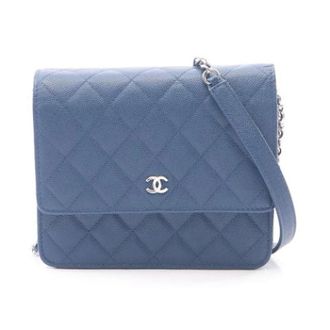 Chanel Pre-owned Vintage Shoulder Bag - Dames - Pre-owned - Blauw - Maat: ONE Size Leer