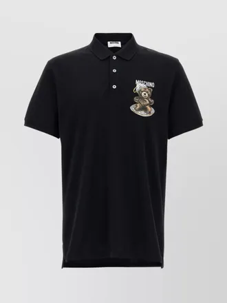 Moschino cotton polo shirt