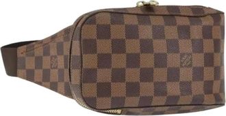 Louis Vuitton Pre-owned Belt Bags, female, Brown, Size: ONE SIZE Pre-owned Canvas Belt Bag