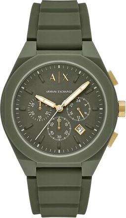 A|X Armani Exchange Exchange Chronograph Quartz Green Dial Mens Watch AX4169