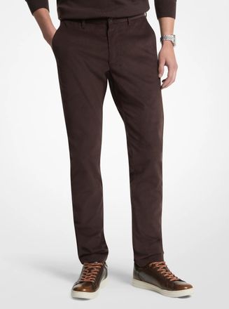 Michael Kors Slim-Fit Cotton Blend Corduroy Pants