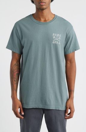 Dark Seas Eternal Cotton Graphic T-Shirt in Balsam Green at Nordstrom, Size Medium