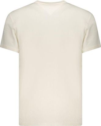 Tommy Hilfiger Logo-Print Cotton T-Shirt - White