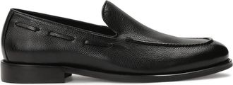 Kazar Zwarte loafers van natuurlijk leer. Dit product valt groot uit. - Heren - Loafers - Zwart - 40 EU - Leer - Schoenen