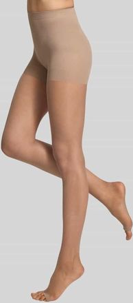 Magic Bodyfashion MAGIC Bodyfashion Transparente Strumpfhose mit elastischem Bund in Beige, Gr&ouml;&szlig;e L/XL