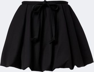 Patou Wool-blend miniskirt