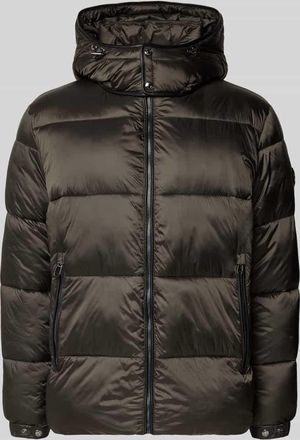 Joop Steppjacke mit Reißverschlusstaschen in Dunkelgruen, Größe 48