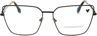Victoria Beckham VB2126001 Cat-Eye Full Rim Eyeglasses - Black