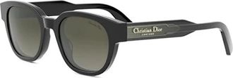 Dior Label R1I Zonnebril - unisex - Zonnebrillen - Zwart - 51 MM - Accessoires
