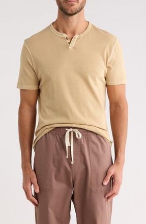 Lucky Brand Burnout Notch Neck T-Shirt in Incense at Nordstrom Rack, Size Xx-Large