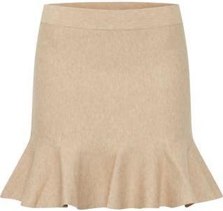 b.young Otari Knit Skirt in Hummus Melange at Nordstrom Rack, Size X-Small