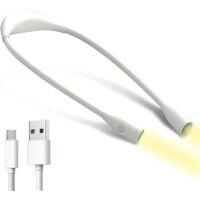 OEM L&aacute;mpara De Lectura Para El Cuello, L&aacute;mpara De Lectura Led Recargable, Luz De Brazo Ajustable De 3 Colores Para Leer, Tejer, Coser, Acampar, Correr, Ca