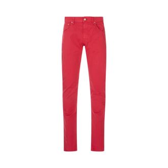 Pantaloni Torino Slim-fit Jeans, male, Red, Size: W35 Jazz Jeans