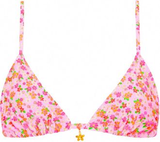 Kulani Kinis Womens Bralette Top In Fragapani Fever