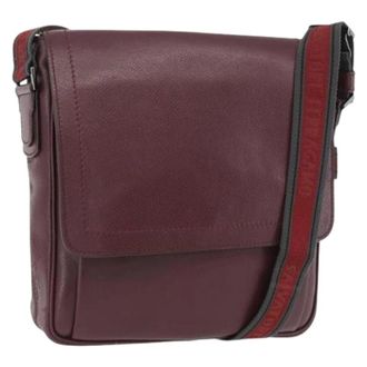 Ferragamo Pre-owned Cross Body Bags, female, Red, Size: ONE SIZE Pre-owned Shoulder Bag