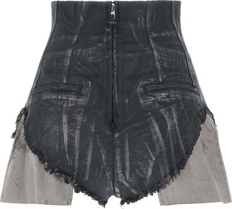 Rick Owens Dirt Cutoffs Shorts - Black