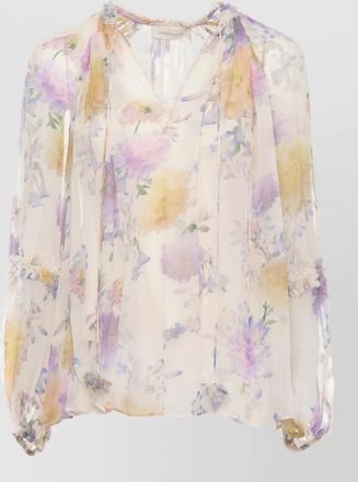 Zimmermann printed blouse