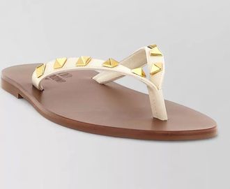 Valentino Garavani leather thong sandals