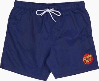 Santa Cruz Mens Santa Cruz Mens Classic Dot Swim Shorts - Navy - Size: 32/30/31