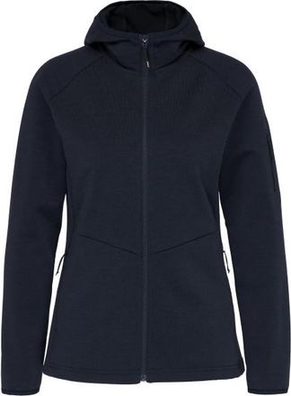 Stoic MerinoFleece335 KuolpaSt. III Zip Hoody Merinohoodie f&uuml;r Damen | blau