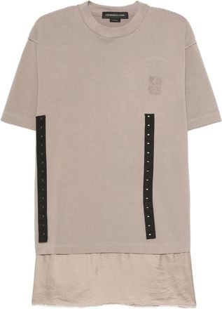 Federico Cina T-Shirts - Dames - T-shirts - Grijs - XS - Tops
