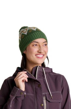 Toad & Co Cazadero Pom Beanie in Chive at Nordstrom