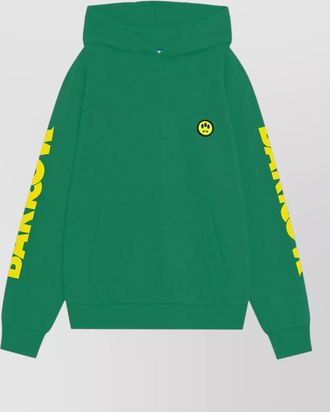 Barrow hoodie front pocket graphic sleeves hood