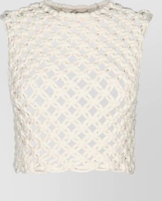 Alaia knitted top
