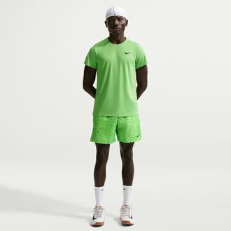 Nike Mens Court Victory Dri-FIT 7 Shorts in Green | IB1080-307
