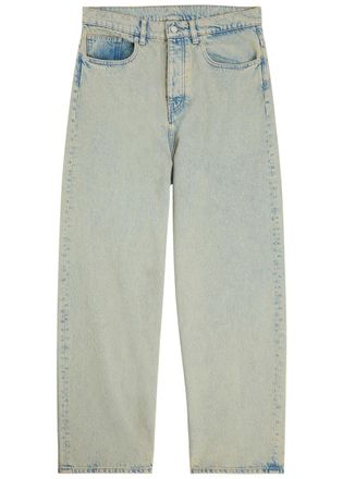 Dr&ocirc;le de Monsieur DR&Ocirc;LE DE Monsieur Jean Baggy Dusty Relaxed Straight-leg Jeans - Denim - XL