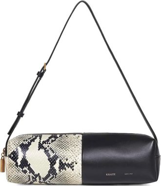 Khaite Borsa a spalla con stampa - Nero
