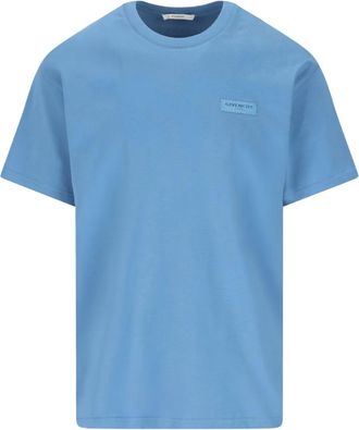 Givenchy logo-patch T-shirt - Blauw