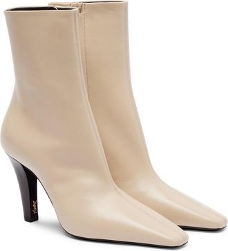 Saint Laurent Stivaletti Jill 95 in pelle