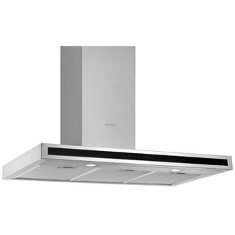 Silverline 3173 De Pared Negro, Acero Inoxidable 593 M&sup3;/h
