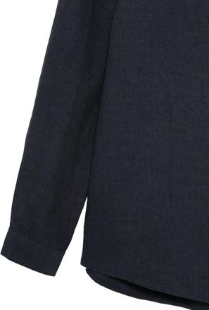 Apuntob Cotton Slub Shirt - Navy
