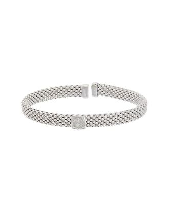 Meshmerise Mesh 0.10 Ct. Tw. Diamond Bangle Bracelet