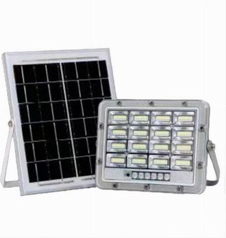 Trade Shop Trade Shop - Faro Led Pannello Solare 50 W Luce Fredda Indicator Carica Tk08-50w