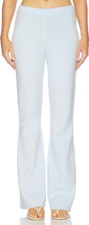 SER.O.YA Katia Knit Pants In Arctic Blue