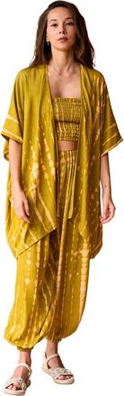 Pink Haley Angela Short Duster in Lemongrass at Nordstrom