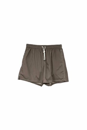Fedeli Mens Madeira Airstop Swim Shorts Trunks In Iron Grey