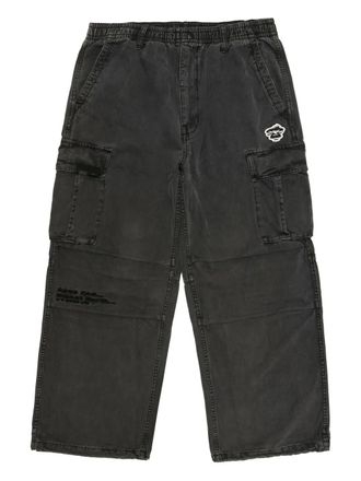Aape By A Bathing Ape cargo patch trousers - Grey