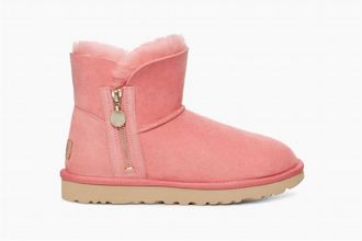 UGG Womens Bailey Zip Mini Boots In Pbsm - Pink Blossom