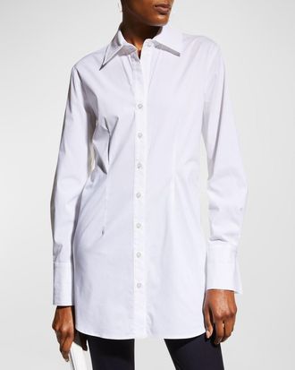 Finley Kaylynn Easy Button-Front Tunic Shirt