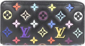 Louis Vuitton Black Multi-Color Leather (Pre-Owned)