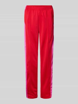 adidas Originals Regular Fit Jogpants mit Bundfalten Modell BREAK in Rot, Größe M