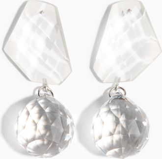 H&M Ohrringe mit Anhänger - Weiss