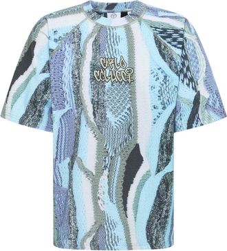 Carlo Colucci Raglan T-Shirt - Heren - T-shirts - Veelkleurig - L - Katoen - Tops