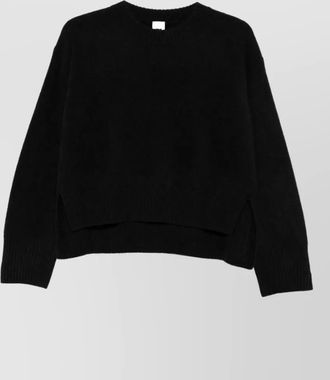 C.T. Plage fine-knit ribbed wool crew-neck sweater