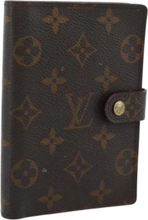 Louis Vuitton Pre-owned Day Planner Cover - Dames - Vintage Accessoires - Bruin - ONE Size - Vintage