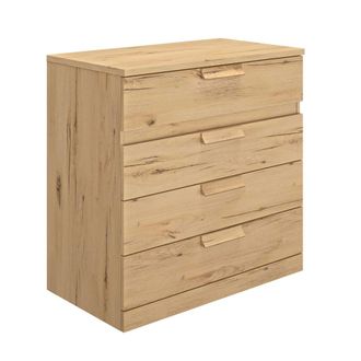 Gami C&oacute;moda 4 cajones l81 cm marr&oacute;n